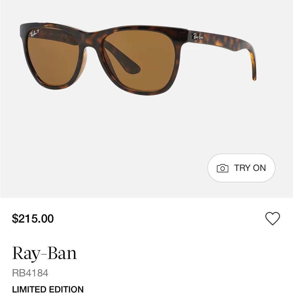 Ray-Ban Brown Tortoise Sunglasses
